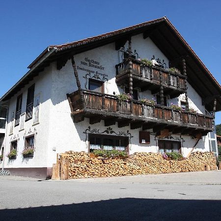 Hôtel Zum Donauufer à Bogen Extérieur photo