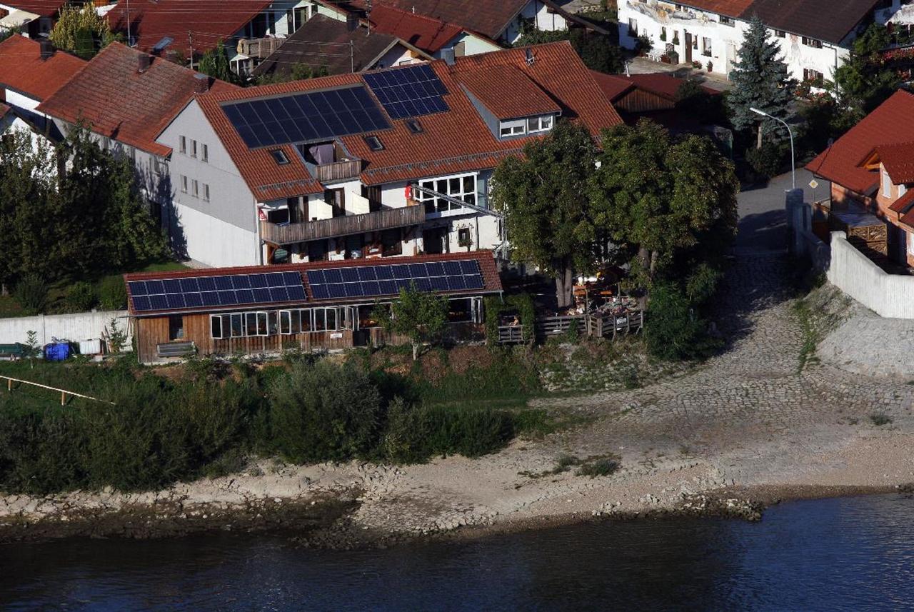 Hôtel Zum Donauufer à Bogen Extérieur photo